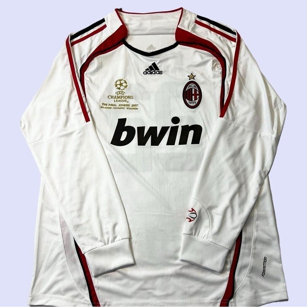 AC Milan 2006-07 Away Kaka 22 UCL
Final Jersey Size M